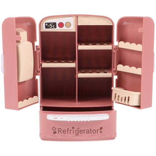TOYANDONA Doppeltür Kühlschrank Puppenhausmöbel Puppenhausmöbel Kleiner Kühlschrank Für Zimmerkühlschränke Mini Kühlschrank Puppenmöbel Miniatur Dinge Schokolade Bauchmuskeln TOYANDONA Doppeltür Kühlschrank Puppenhausmöbel Puppenhausmöbel Kleiner Kühlschrank Für Zimmerkühlschränke Mini Kühlschrank Puppenmöbel Miniatur Dinge Schokolade Bauchmuskeln von TOYANDONA