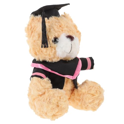 TOYANDONA Dr. Bärenpuppe Spielzeuge Plüsch-abschlussbärenpuppe Abschluss Bär Kleine Bärenpuppe Dekorativer Graduierungs-plüschbär Graduierung Plüsch Bärenpuppe Pp Baumwolle von TOYANDONA
