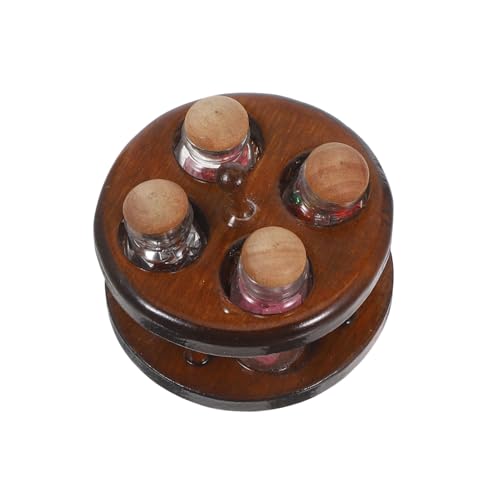 TOYANDONA Drehbares Gewürzregal mit Flaschen Realistische Miniatur Küchenutensilien für DIY Puppenhaus Spiel Lebendige Farben Fördert Kreativität und Fantasie TOYANDONA Drehbares Gewürzregal mit Flaschen Realistische Miniatur Küchenutensilien für DIY Puppenhaus Spiel Lebendige Farben Fördert Kreativität und Fantasie von TOYANDONA