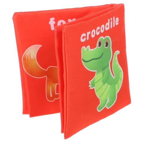 TOYANDONA Dreidimensionales Stoffbuch Für Flugzeugreisen Beschäftigungsbuch Für Kleinkinder Buch Aus Zerknittertem Stoff Für Kleinkinder Babybuch Babybücher Junge Rot Baumwolle TOYANDONA Dreidimensionales Stoffbuch Für Flugzeugreisen Beschäftigungsbuch Für Kleinkinder Buch Aus Zerknittertem Stoff Für Kleinkinder Babybuch Babybücher Junge Rot Baumwolle von TOYANDONA