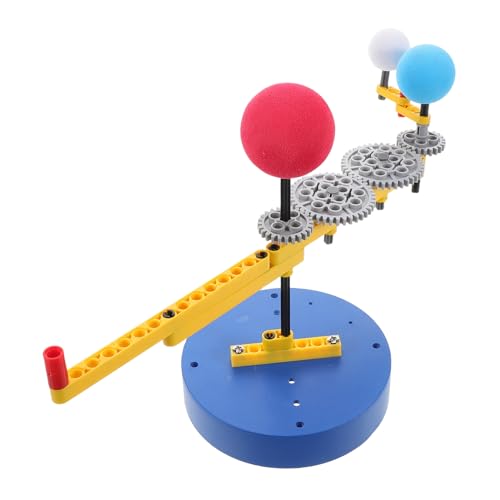 TOYANDONA Dreikugelmodell Orbitales Modell Kinderwissenschaft Sonne Erde Mond Bildung Erdmodellbausatz Ressourcen Zur Erziehungswissenschaft Wissenschaftskits Für Erdminiatur Plastik TOYANDONA Dreikugelmodell Orbitales Modell Kinderwissenschaft Sonne Erde Mond Bildung Erdmodellbausatz Ressourcen Zur Erziehungswissenschaft Wissenschaftskits Für Erdminiatur Plastik von TOYANDONA