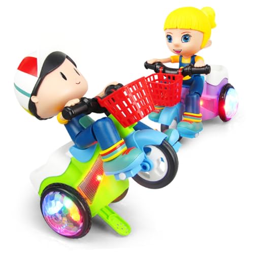 TOYANDONA Dreirad Recycle für kreatives dreiradspielzeug Stunt-Dreirad- intelligentes Dreiradspielzeug Zufällige Farbe TOYANDONA Dreirad Recycle für kreatives dreiradspielzeug Stunt-Dreirad- intelligentes Dreiradspielzeug Zufällige Farbe von TOYANDONA