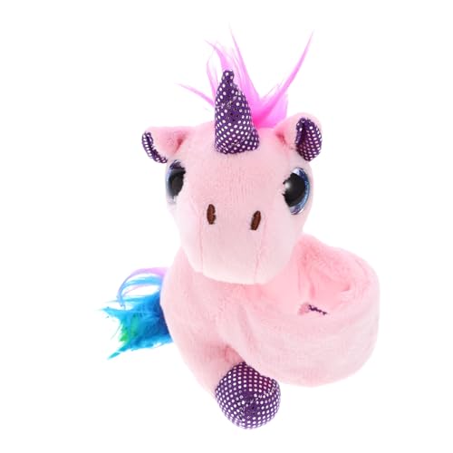 TOYANDONA Einhorn Plüsch Schnapparmband für Niedliches Partyspielzeug Robustes Tiermotiv Armband Mitgebsel für Jungen TOYANDONA Einhorn Plüsch Schnapparmband für Niedliches Partyspielzeug Robustes Tiermotiv Armband Mitgebsel für Jungen von TOYANDONA