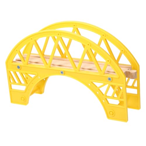TOYANDONA Train Track Bridge Für Mädchen Holzeisenbahn-zubehör Bahnszenario Erweiterbare Spielmöglichkeiten Kompatibel Mit Anderen Schienen Robust Und Tragbar TOYANDONA Train Track Bridge Für Mädchen Holzeisenbahn-zubehör Bahnszenario Erweiterbare Spielmöglichkeiten Kompatibel Mit Anderen Schienen Robust Und Tragbar von TOYANDONA