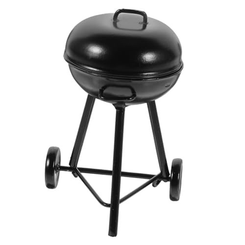 TOYANDONA Miniatur-grillrost-Modell Für Jungen Und Mädchen Grill Aus Eisenmaterial Für Puppenhäuser Realistisches Design Miniatur-Spielzeug Für Puppenhäuser von TOYANDONA