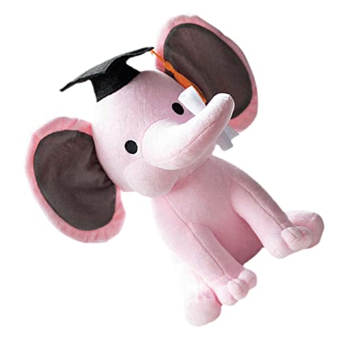 TOYANDONA Elefant Puppe Plüsch ausgestopft Abschluss Ihr Vorschulabschluss knuddelig für Absolventen entzückendes Kuscheltier Absolvent Stofftier Stofftiere PP Baumwolle Rosa TOYANDONA Elefant Puppe Plüsch ausgestopft Abschluss Ihr Vorschulabschluss knuddelig für Absolventen entzückendes Kuscheltier Absolvent Stofftier Stofftiere PP Baumwolle Rosa von TOYANDONA