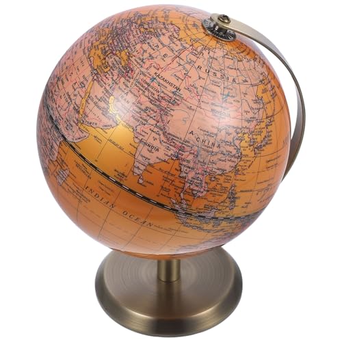 TOYANDONA Eleganter Tischglobus Im Europäischen Stil Dekoration Für Zuhause Und Büro Mit Englischer Beschriftung Ideal Als Oder Lehrmittel Für Geografie TOYANDONA Eleganter Tischglobus Im Europäischen Stil Dekoration Für Zuhause Und Büro Mit Englischer Beschriftung Ideal Als Oder Lehrmittel Für Geografie von TOYANDONA