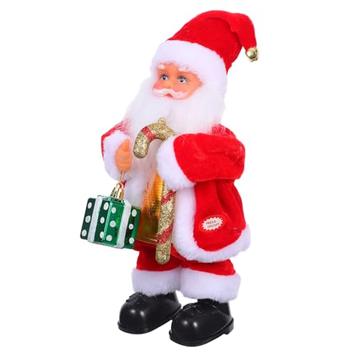 TOYANDONA Elektrische Weihnachtsmann mit Musik und Beweglichen Kreative Xmas Deko für Weihnachtsfeier Sicherer Weihnachtsmann mit Spielerischem Design Festliche Atmosphäre für Familie TOYANDONA Elektrische Weihnachtsmann mit Musik und Beweglichen Kreative Xmas Deko für Weihnachtsfeier Sicherer Weihnachtsmann mit Spielerischem Design Festliche Atmosphäre für Familie von TOYANDONA