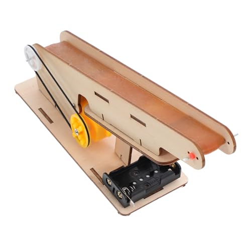TOYANDONA Elektrischer DIY Science Kit für Lernspielzeug mit Realistischem Förderbandmodell Fördert Räumliche Vorstellungskraft und Technisches Verständnis für Schule und Zuhause von TOYANDONA