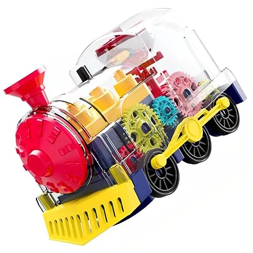 TOYANDONA Elektrischer Omnidirektionaler Spielzeugzug für Kreatives Imitationsspielzeug mit Musik und Bewegung Frühe Bildung für Jungen und Mädchen Robust und Sicher Fördert die Motorischen TOYANDONA Elektrischer Omnidirektionaler Spielzeugzug für Kreatives Imitationsspielzeug mit Musik und Bewegung Frühe Bildung für Jungen und Mädchen Robust und Sicher Fördert die Motorischen von TOYANDONA
