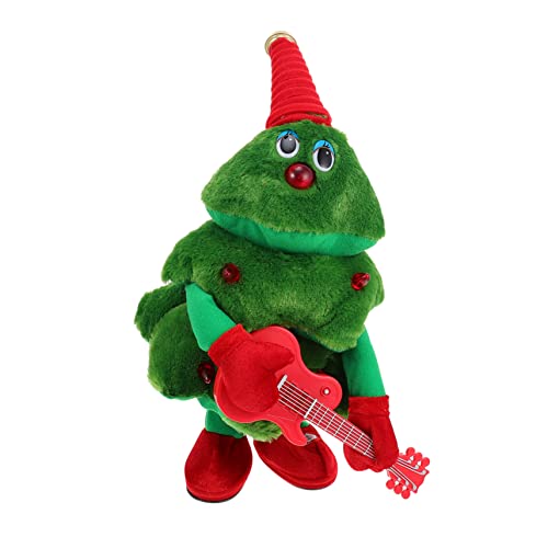 TOYANDONA Elektrischer Weihnachtsbaum Plüschtier mit Musikfunktion Tanzendes und Singendes Weihnachtsdekor Lustiges Musikalisches Kuscheltier ohne Batterie für Weihnachtszeit TOYANDONA Elektrischer Weihnachtsbaum Plüschtier mit Musikfunktion Tanzendes und Singendes Weihnachtsdekor Lustiges Musikalisches Kuscheltier ohne Batterie für Weihnachtszeit von TOYANDONA