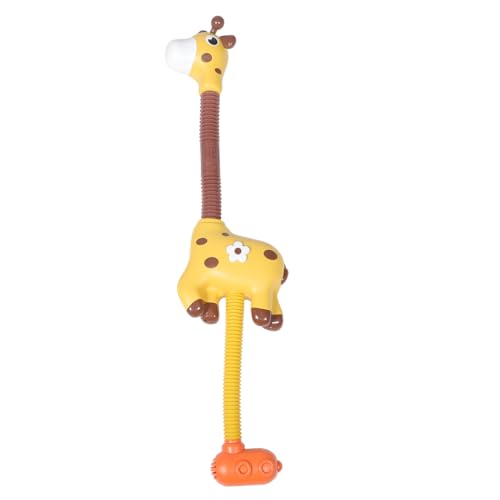 TOYANDONA Elektrisches Badewannenspielzeug Giraffen Sprinkler Wasser Sprühend Sicher für Kleinkinder Lustiges Badespielzeug für Badewanne und Pool Sanftes Design ohne Batterien von TOYANDONA