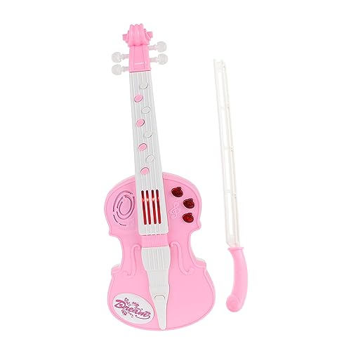 TOYANDONA Elektronisches Geigenspielzeug Geigeninstrument Musikspielzeug Instrumentenkinder Musikpädagogisches Kid Musical Instrument Geigenspielzeug für ABS-Kunststoff Rosa TOYANDONA Elektronisches Geigenspielzeug Geigeninstrument Musikspielzeug Instrumentenkinder Musikpädagogisches Kid Musical Instrument Geigenspielzeug für ABS-Kunststoff Rosa von TOYANDONA