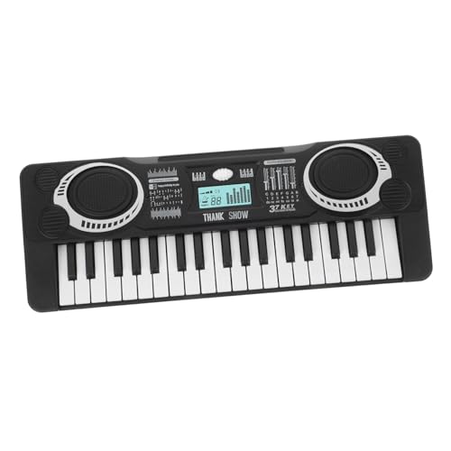 TOYANDONA Elektronisches Kinderklavier Tasten Musikspielzeug für Kleinkinder Pädagogisch Batteriebetrieben Leichtes Material Fördert Gehör und Feinmotorik für Geburtstags Zufällige Farbe von TOYANDONA