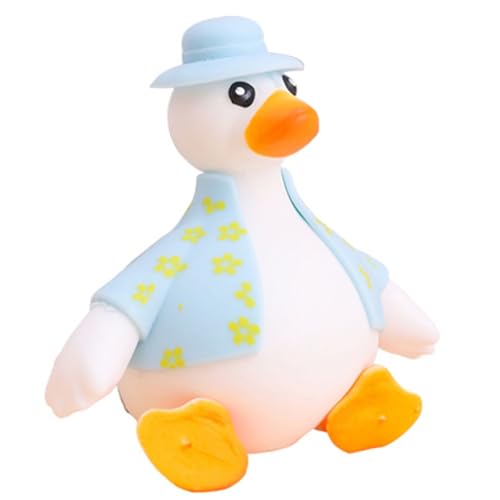 TOYANDONA Ente Dekompressionsspielzeug Mini- Druckballspielzeug Campingspielzeug Kleine Gelbe Entenspielzeuge Aus Der Kindheit Schaumstoffaufkleber PVC von TOYANDONA