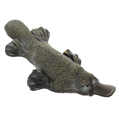 TOYANDONA Enten Statue Duckbill Modellspielzeug Lebensechte Entenfigur als Deko für Lernspielzeug für Kognitive Entwicklung von TOYANDONA