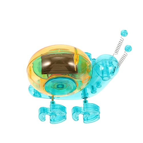 TOYANDONA Entzückende Montage Solar Mechanische Schnecke DIY Wissenschaft Spielzeug Entzückendes Solar Montieren Spielzeug von TOYANDONA