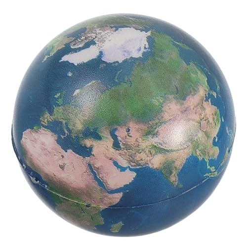 TOYANDONA Erdmodell Bildungsweltkugel Mini-Erde Landbälle Globuskugel Kleiner lernspielzeug zusammendrückbares Erdspielzeug zusammendrückbarer Globusball Erde Schwamm von TOYANDONA