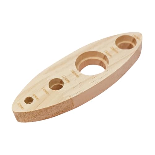TOYANDONA Eye Installation Tool Häkeln Augenwerkzeug Hilfswerkzeug Sicherheits -EYS -Werkzeug Häkeln Sicherheits -Augenwerkzeug Sicherheits -Augenwerkzeug zum Häkeln hölzern Khaki von TOYANDONA