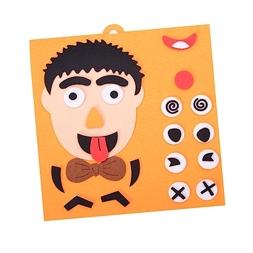 TOYANDONA Puzzle-Spielzeug Zum Wechseln Der Gesichtsausdrücke Puzzle-Set Für Lernspiele Puzzle-Spielzeug Für Frühe Entwicklung Stoffmaterial Sicher Und Langlebig TOYANDONA Puzzle-Spielzeug Zum Wechseln Der Gesichtsausdrücke Puzzle-Set Für Lernspiele Puzzle-Spielzeug Für Frühe Entwicklung Stoffmaterial Sicher Und Langlebig von TOYANDONA