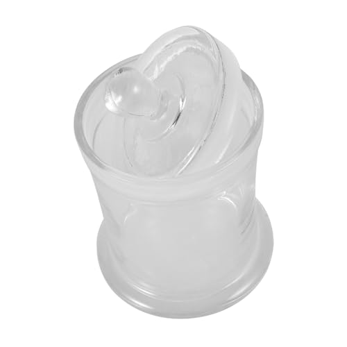 TOYANDONA Färbegefäß Aus Glas Hochwertiges Mikroskop Schwamm-reibbürste Zubehör Filter Reifenschwammbürste Horizontales Mikroskop Staubschutz Zubehör Mikroskop Mit Abdeckung Transparent von TOYANDONA