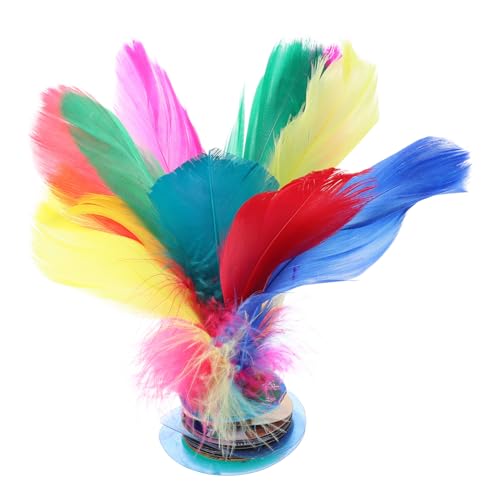 TOYANDONA Federbälle kinderspielzeug für Federbälle Badminton Federball treten Chinesisches traditionelles Jianzi Bunte chinesische Jianzi Gänsefedern Colorful TOYANDONA Federbälle kinderspielzeug für Federbälle Badminton Federball treten Chinesisches traditionelles Jianzi Bunte chinesische Jianzi Gänsefedern Colorful von TOYANDONA