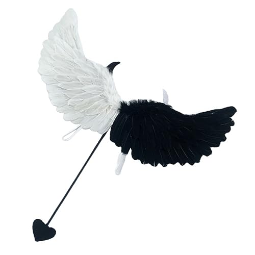 TOYANDONA Federflügel Feenflügel Märchenkostüm für Erwachsene Halloween Costume Halloween Kleidung Costume Halloween Halloween-Flügel-Requisiten Flügel Cosplay Kostüm Stoff TOYANDONA Federflügel Feenflügel Märchenkostüm für Erwachsene Halloween Costume Halloween Kleidung Costume Halloween Halloween-Flügel-Requisiten Flügel Cosplay Kostüm Stoff von TOYANDONA