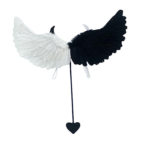 TOYANDONA Federflügel Halloween Costume Halloween Kleidung Halloween-Masken Halloween Klamotten Märchenkostüm für Erwachsene Feenflügel Halloween-Flügel-Requisiten Kostüm Flügel Stoff TOYANDONA Federflügel Halloween Costume Halloween Kleidung Halloween-Masken Halloween Klamotten Märchenkostüm für Erwachsene Feenflügel Halloween-Flügel-Requisiten Kostüm Flügel Stoff von TOYANDONA