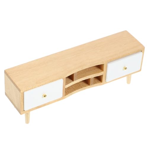 TOYANDONA Fernsehschrank Fernseher Deko Tv Schrank Möbel Mini- Zarter Miniatur-tv-Schrank Realistischer Miniatur-tv-Schrank Zarter Mini-tv-ständer Schöner Mini-tv-ständer Hölzern TOYANDONA Fernsehschrank Fernseher Deko Tv Schrank Möbel Mini- Zarter Miniatur-tv-Schrank Realistischer Miniatur-tv-Schrank Zarter Mini-tv-ständer Schöner Mini-tv-ständer Hölzern von TOYANDONA