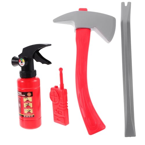 TOYANDONA Feuerwehrmann Kostüm Zubehör Teiliges Feuerwehr Löschgerät Rollenspiel Requisiten für Karneval Fasching Party TOYANDONA Feuerwehrmann Kostüm Zubehör Teiliges Feuerwehr Löschgerät Rollenspiel Requisiten für Karneval Fasching Party von TOYANDONA