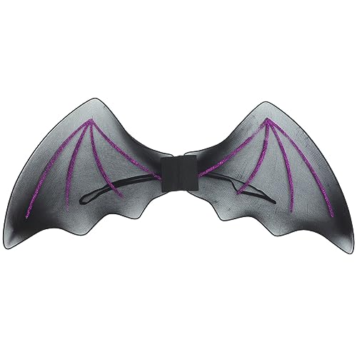 TOYANDONA Fledermauskostüm für Fledermausflügel Erwachsene feenflügel Halloween-Schlauchboote Halloween Costume Halloween Kleidung Flügel Cosplay Flügel für Mädchen Siebdruck Violett von TOYANDONA