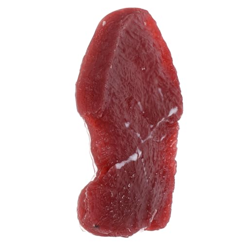 TOYANDONA Rindfleischmodell Steakform Wiederverwendbares PVC-Fake Food Für Bildungsfotografie TOYANDONA Rindfleischmodell Steakform Wiederverwendbares PVC-Fake Food Für Bildungsfotografie von TOYANDONA