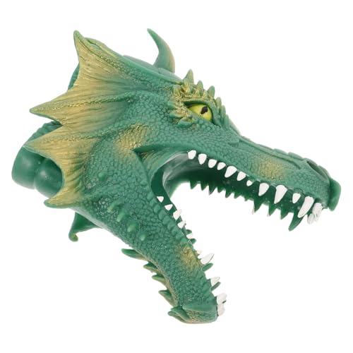 TOYANDONA Fliegendes Drachen-Handpuppenspielzeug Dinosaurier handpuppe Dinosaurier Kindergarten Handpuppe Fantasie Handpuppe Kinderhandspielzeug Handpuppe für Green von TOYANDONA