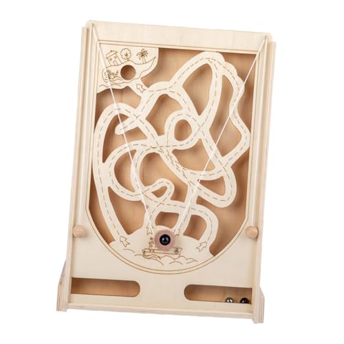 TOYANDONA Flipper-Spiel Murmelspiel Lernen Kinderspiel Kind Interaktiv Für Hölzern TOYANDONA Flipper-Spiel Murmelspiel Lernen Kinderspiel Kind Interaktiv Für Hölzern von TOYANDONA