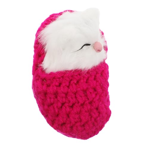 TOYANDONA Fluffiges Plüsch Kätzchen im Hausschuh mit Sound Realistisches Kuscheltier für Kleinkinder Dekoratives Mini Katzenobjekt für Zuhause Party Auto und Tisch TOYANDONA Fluffiges Plüsch Kätzchen im Hausschuh mit Sound Realistisches Kuscheltier für Kleinkinder Dekoratives Mini Katzenobjekt für Zuhause Party Auto und Tisch von TOYANDONA