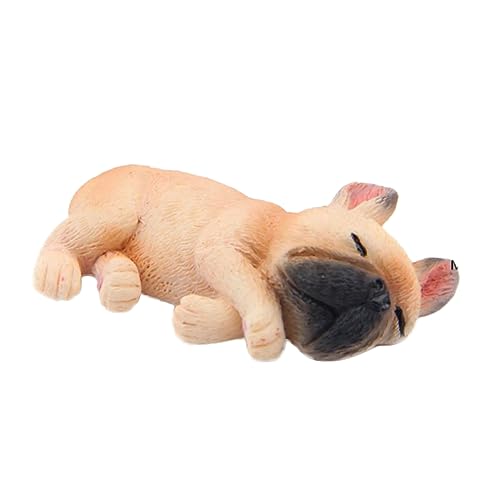 TOYANDONA Französische Bulldogge Spielzeug Vorbildliche Bulldogge Tierfiguren Spielzeugtier Seitlich Kletternde Verzierung Klein Schmücken TOYANDONA Französische Bulldogge Spielzeug Vorbildliche Bulldogge Tierfiguren Spielzeugtier Seitlich Kletternde Verzierung Klein Schmücken von TOYANDONA