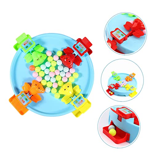 TOYANDONA Frosch Spielset für Interaktives Lernspielzeug aus Kunststoff Pädagogisches Tischspiel für Eltern Junge Mädchen Interaktion Fördert Entdeckungsdrang Farblich Zufällige Farbe TOYANDONA Frosch Spielset für Interaktives Lernspielzeug aus Kunststoff Pädagogisches Tischspiel für Eltern Junge Mädchen Interaktion Fördert Entdeckungsdrang Farblich Zufällige Farbe von TOYANDONA