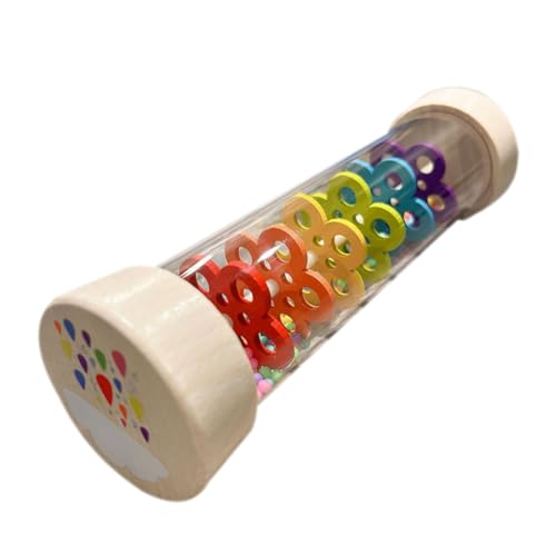 TOYANDONA Regenstab-Spielzeug – Musikalisches Lernspielzeug Für Kleinkinder – Regenmacher-kinderspielzeug – Regenstabmacher – Spielzeug Zur Sensorischen Entwicklung von TOYANDONA