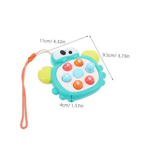 TOYANDONA Frühes Lernspielzeug Handheld Mini Sensory Button Spiel Tragbares Pounding Game für Jungen Mädchen Reise Geburtstagsfeier Spaß Lernfördernd Farbenfroh Kreativ TOYANDONA Frühes Lernspielzeug Handheld Mini Sensory Button Spiel Tragbares Pounding Game für Jungen Mädchen Reise Geburtstagsfeier Spaß Lernfördernd Farbenfroh Kreativ von TOYANDONA