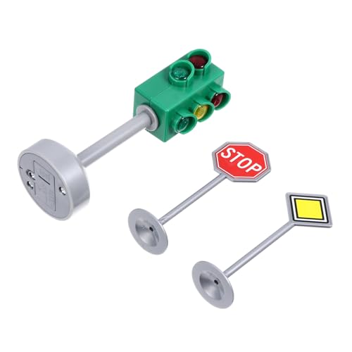 TOYANDONA Ampelspielzeug Für Junge Mädchen Straßenspielzeug Kunststoff Realistische Und Pädagogische Modellspielzeug Lebendige Verkehrs Licht Simulation von TOYANDONA