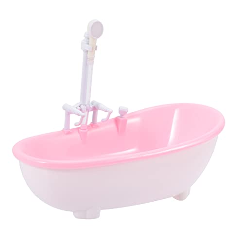 TOYANDONA Für Sprühwannen Puppenbadewanne Mit Sprüher Miniaturbadewanne Für Babypuppen Mini-puppenbadewanne Mini-badewanne Sprühwasserspielzeug Babyspielzeug Rosa Plastik TOYANDONA Für Sprühwannen Puppenbadewanne Mit Sprüher Miniaturbadewanne Für Babypuppen Mini-puppenbadewanne Mini-badewanne Sprühwasserspielzeug Babyspielzeug Rosa Plastik von TOYANDONA