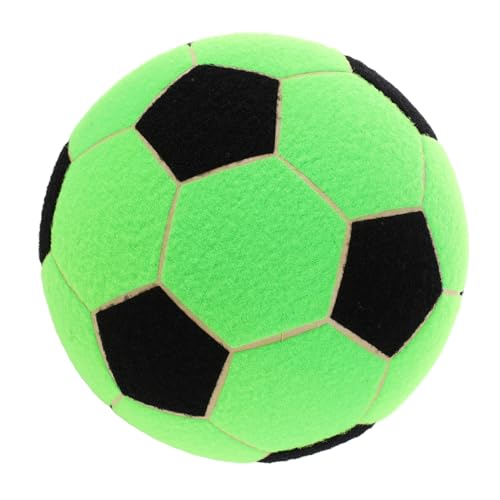 TOYANDONA Fußball Interaktives Fußballtrainingsspiel Spiel mit klebrigen Bällen Jonglieren mit Fußball Tragbares Fußballspiel weicher aufblasbarer Ball gefühlt Grün von TOYANDONA