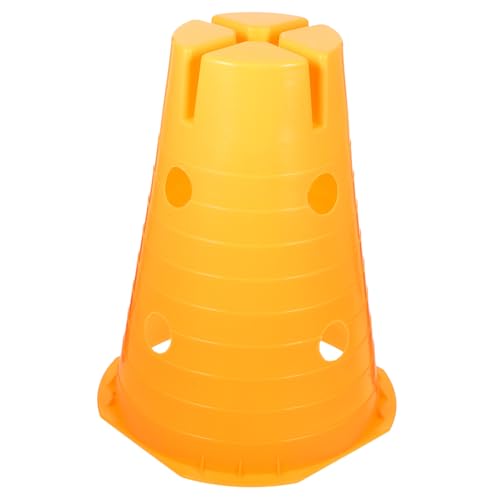 TOYANDONA Fußballkegel Für Jungen Und Mädchen 32 cm Fußball-trainingsmarkierung Orange Robustes Pe-Material Multifunktionales Trainingsgerät Für Spielplätze TOYANDONA Fußballkegel Für Jungen Und Mädchen 32 cm Fußball-trainingsmarkierung Orange Robustes Pe-Material Multifunktionales Trainingsgerät Für Spielplätze von TOYANDONA