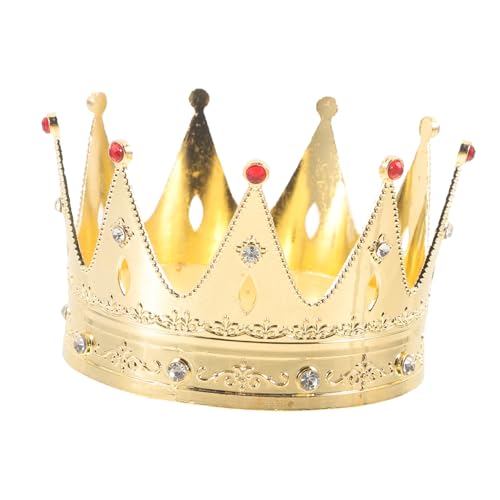 TOYANDONA Geburtstagskrone für Mädchen Goldene Dekorative Krone Leichtes Haarschmuck für Partys Cosplay Hochwertige Verarbeitung für Unvergessliche Feiern TOYANDONA Geburtstagskrone für Mädchen Goldene Dekorative Krone Leichtes Haarschmuck für Partys Cosplay Hochwertige Verarbeitung für Unvergessliche Feiern von TOYANDONA