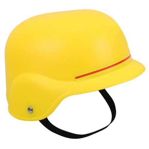 TOYANDONA Gelber Bauhelm aus Robustem Verstellbar Strapazierfähig für Drinnen und Draußen Kostümzubehör für Rollenspiele Halloween und Bauarbeiter Mottopartys TOYANDONA Gelber Bauhelm aus Robustem Verstellbar Strapazierfähig für Drinnen und Draußen Kostümzubehör für Rollenspiele Halloween und Bauarbeiter Mottopartys von TOYANDONA