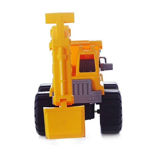 TOYANDONA Gelber Kinderbagger Spielzeugfahrzeug Simulation Engineering Fahrzeug Mit Inertia Bewegung Ideal Für Sandkasten Und Strand Robustes Für Jungen Und ädchen Ab 3 Jahren von TOYANDONA