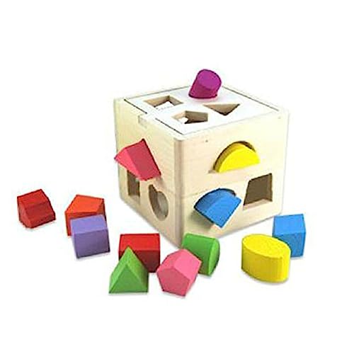 TOYANDONA Geometrisches Formen Matching Set Für Kleinkinder Pädagogisches Bauklotz Für Jungen Und ädchen Ideales Lernspielzeug Für Die Entwicklung Von Fähigkeiten von TOYANDONA
