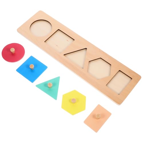 TOYANDONA Geometrisches Holzpuzzle für Kleinkinder Montessori Lernspielzeug Kreativität und Hand Auge Koordination Pädagogisches für Kindergarten und Zuhause Fördert Gedächtnis und TOYANDONA Geometrisches Holzpuzzle für Kleinkinder Montessori Lernspielzeug Kreativität und Hand Auge Koordination Pädagogisches für Kindergarten und Zuhause Fördert Gedächtnis und von TOYANDONA