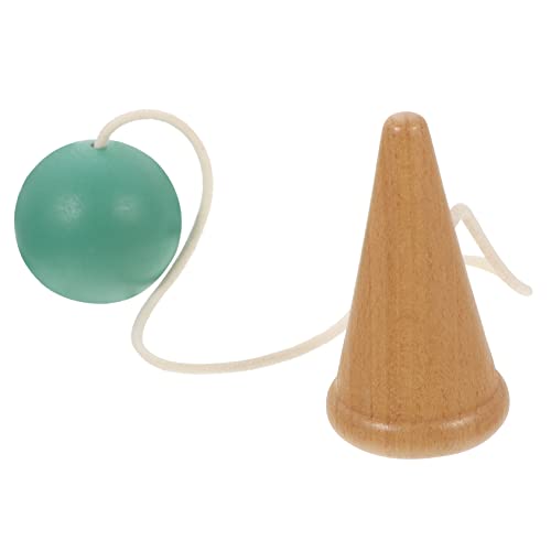 TOYANDONA Geschicklichkeitsball holzspielzeug hühner Geschicklichkeitstraining Educational Toys Kinderzubehör tragbares Kendama- Green TOYANDONA Geschicklichkeitsball holzspielzeug hühner Geschicklichkeitstraining Educational Toys Kinderzubehör tragbares Kendama- Green von TOYANDONA