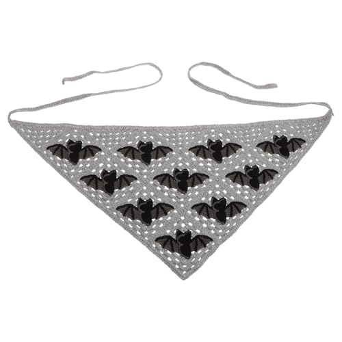TOYANDONA Gestricktes Triangel Bandana Gehäkeltes Bat Stirnband für Halloween Vielseitiges Haaraccessoire für Frauen mit Gothic Design Bequem und für Jede Gelegenheit TOYANDONA Gestricktes Triangel Bandana Gehäkeltes Bat Stirnband für Halloween Vielseitiges Haaraccessoire für Frauen mit Gothic Design Bequem und für Jede Gelegenheit von TOYANDONA